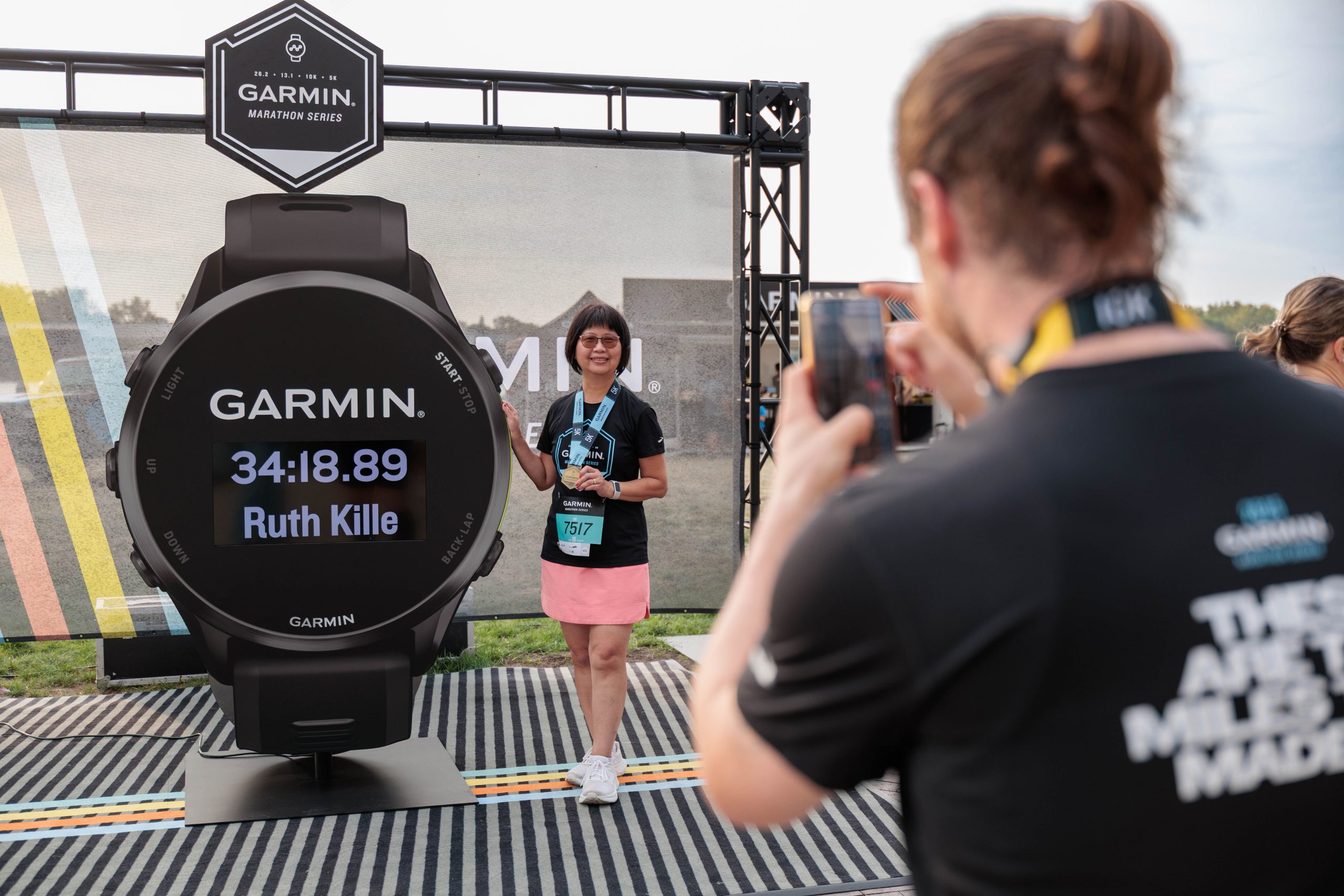 Olga Gamburg Garmin Marathon Toledo Forerunner Watch Activation
